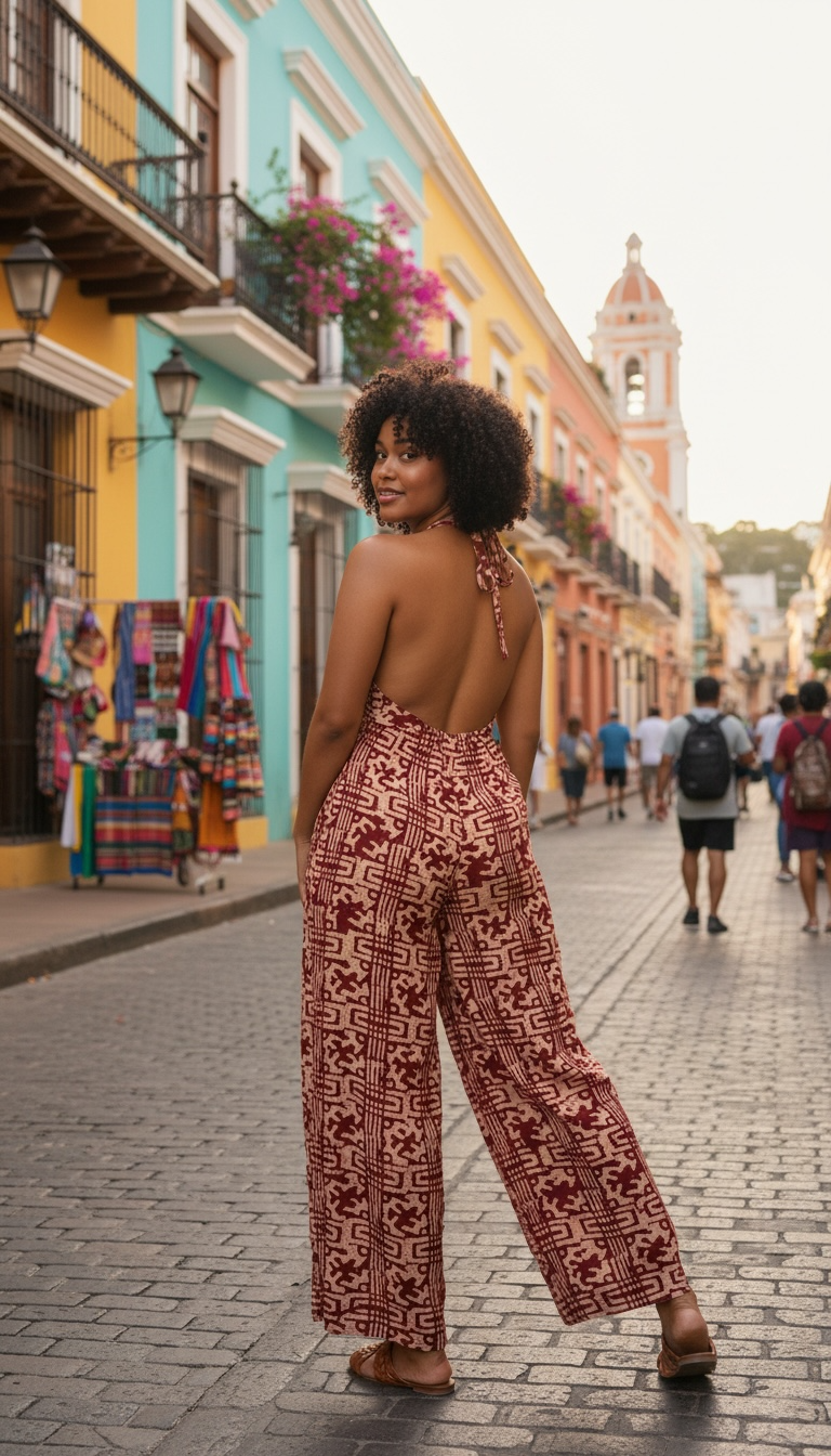 Halter Maxi Jamsuit
