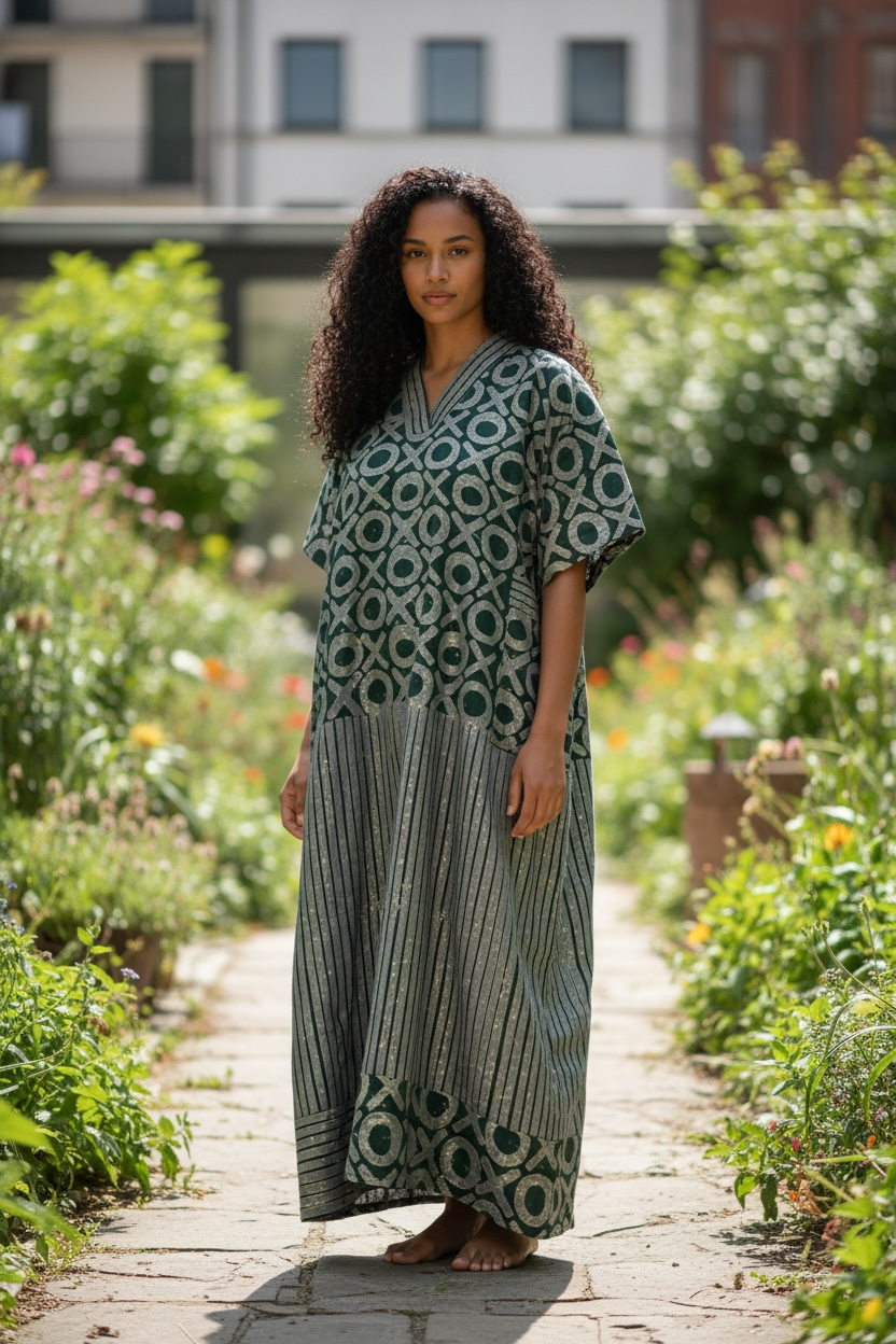 Batiki Kaftan Long