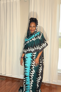 Zuri Luxe Draped Maxi Dress