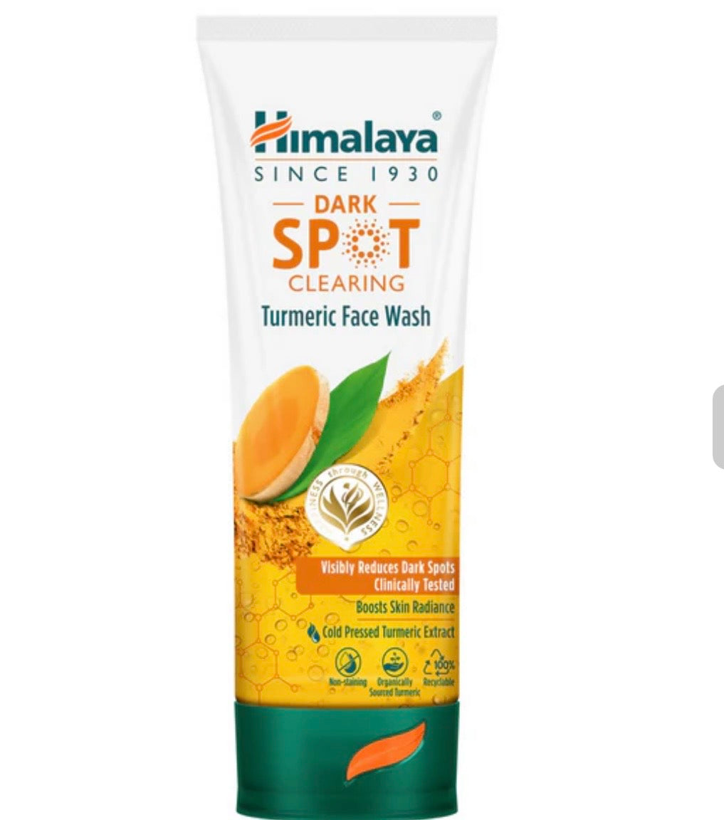Himalaya Dark Spot Clearing Turmeric Face Wash