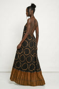 Backless Sundress with head scarf