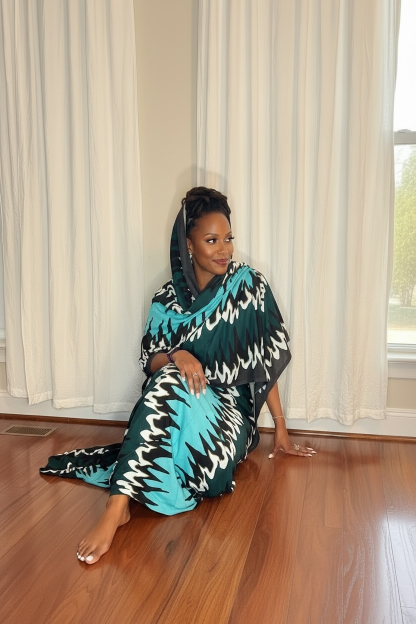 Zuri Luxe Draped Maxi Dress