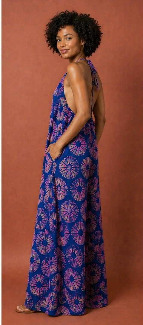 Halter Maxi Jamsuit