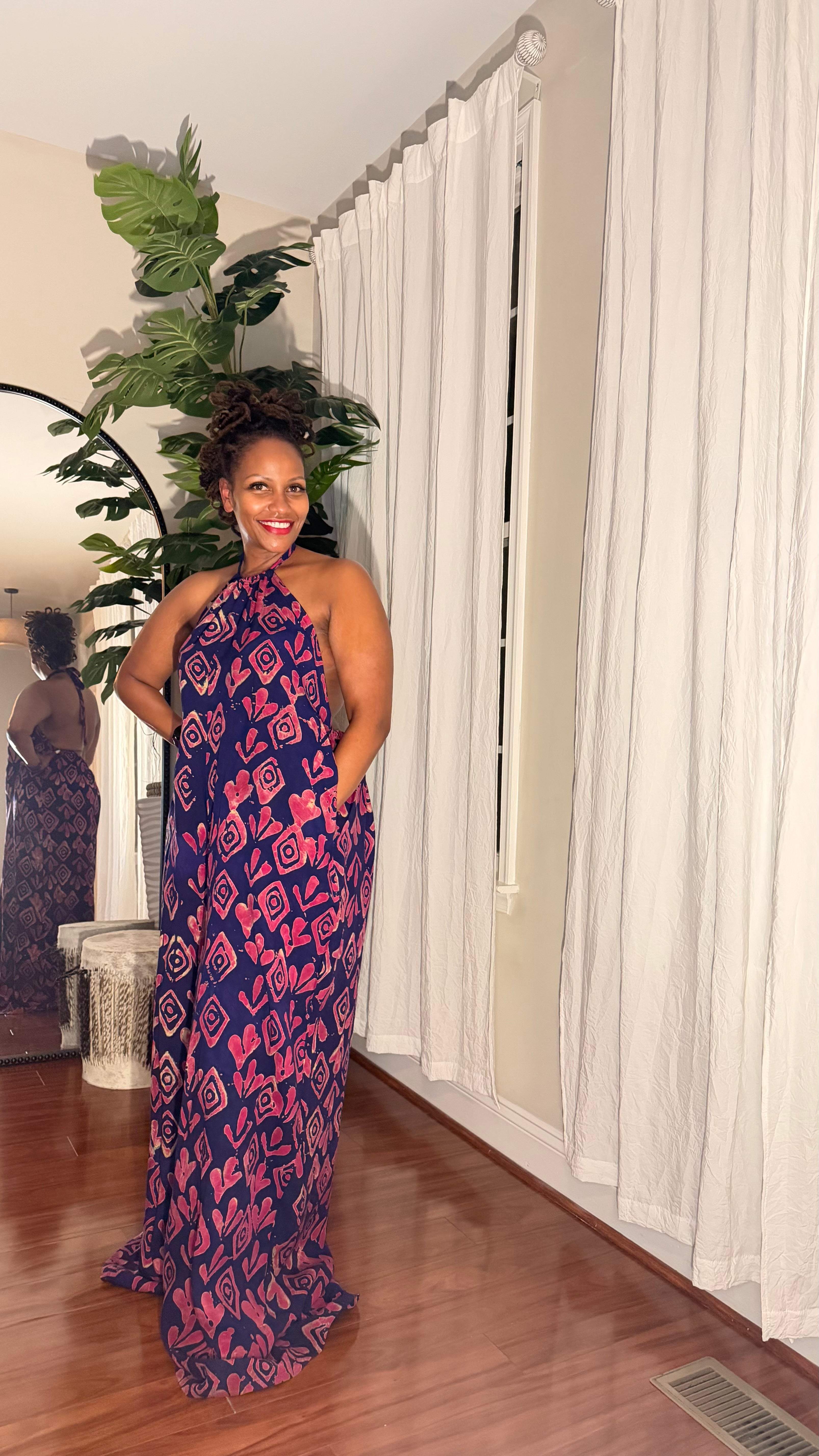 Halter Maxi Jamsuit