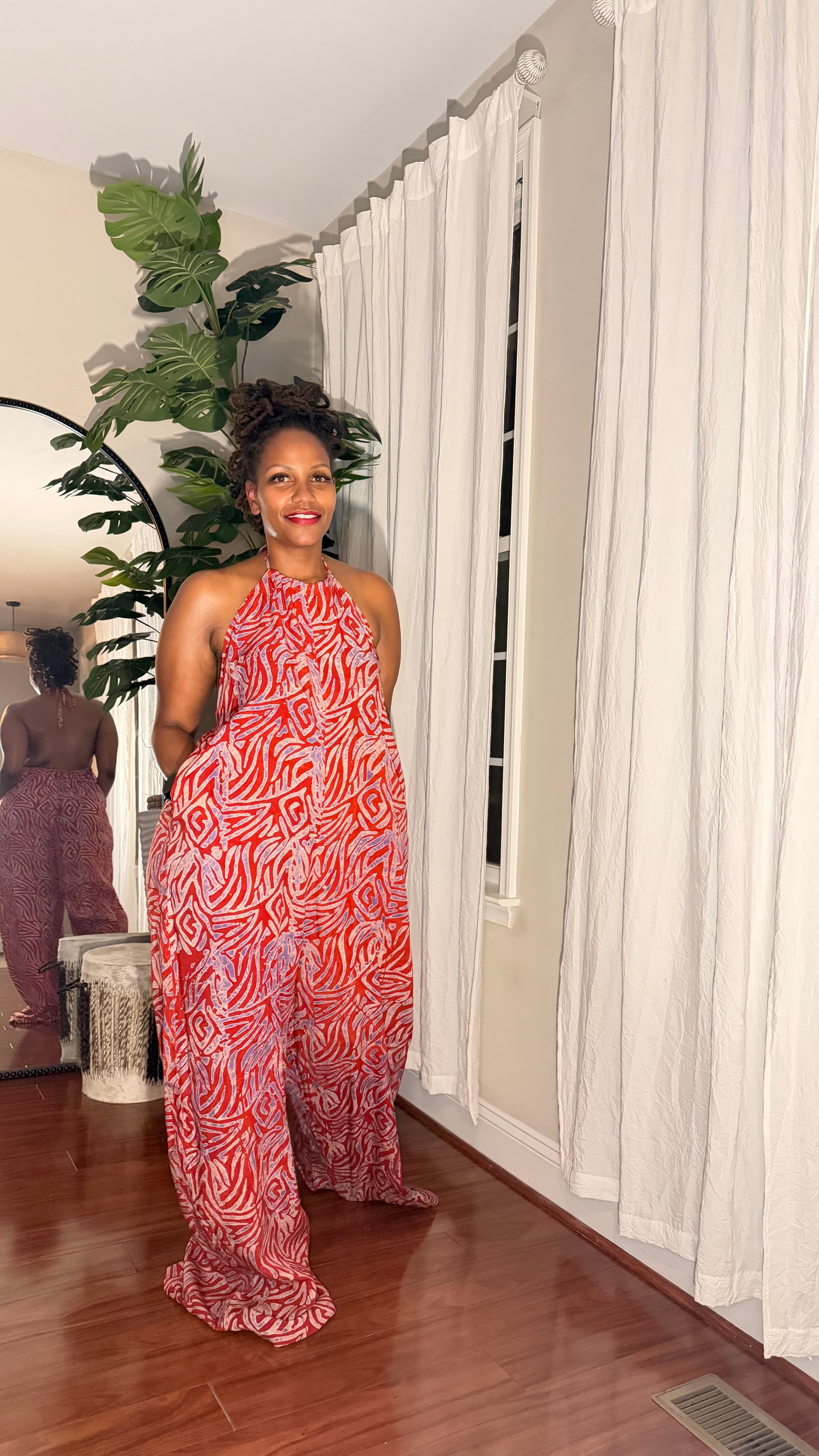 Halter Maxi Jamsuit
