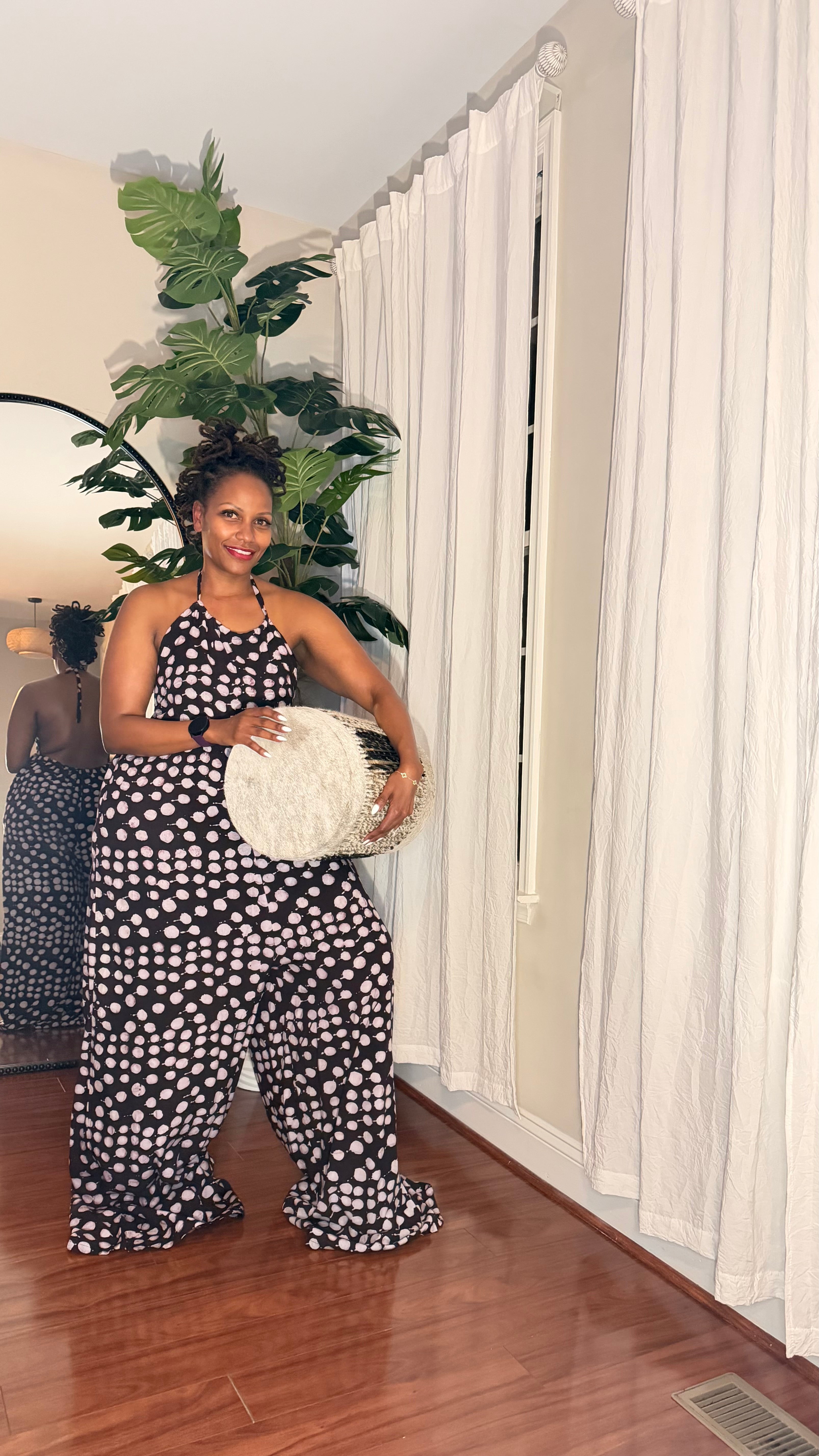 Halter Maxi Jamsuit