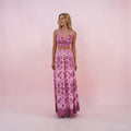 Boho Halter Maxi Set