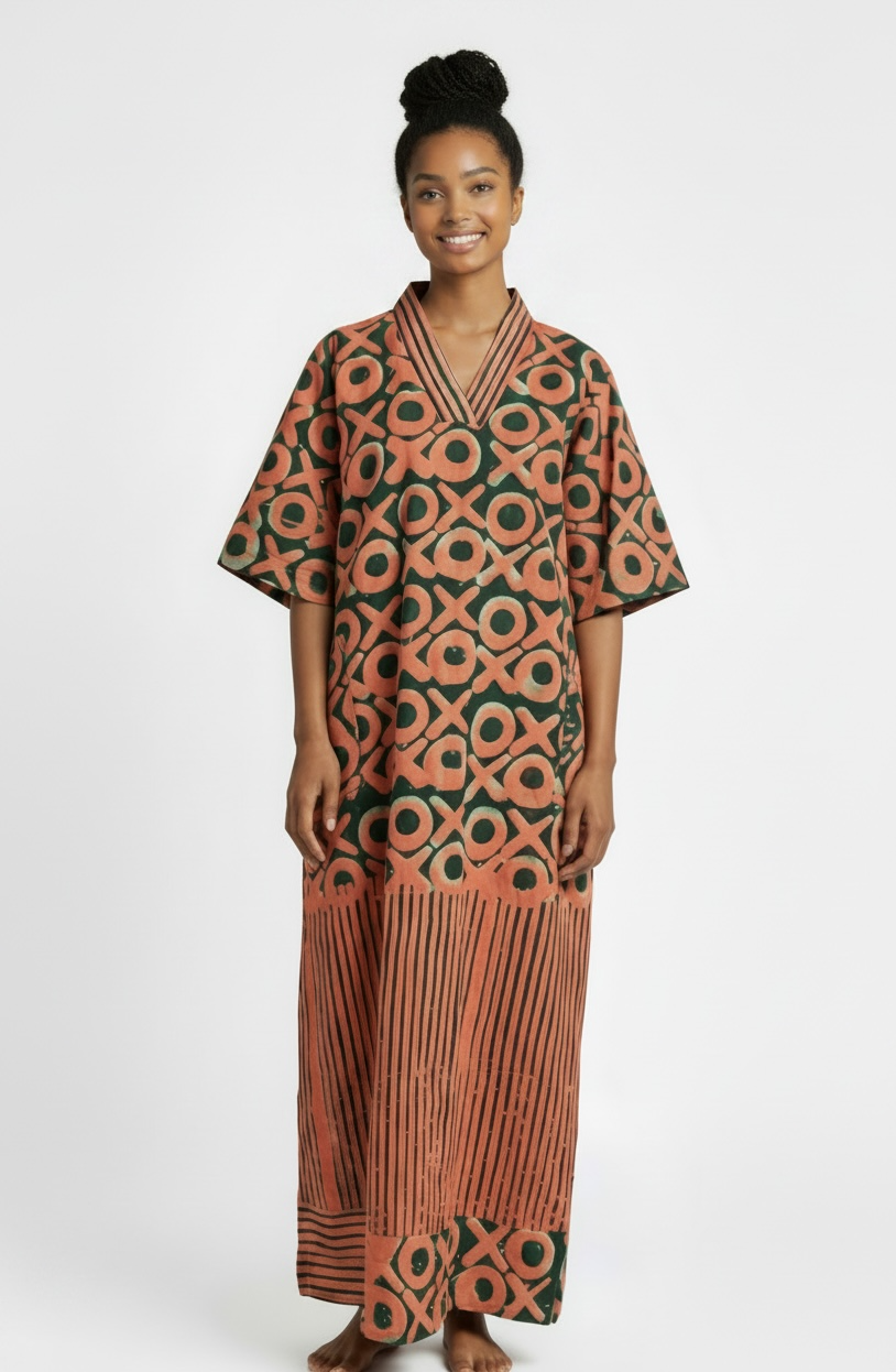 Batiki Kaftan Long