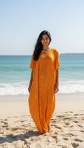 Coastal Breeze Maxi Kaftan Dress